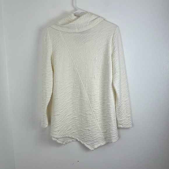 Soft Works Cream Cowl Neck Sweater - Picture 5 of 7